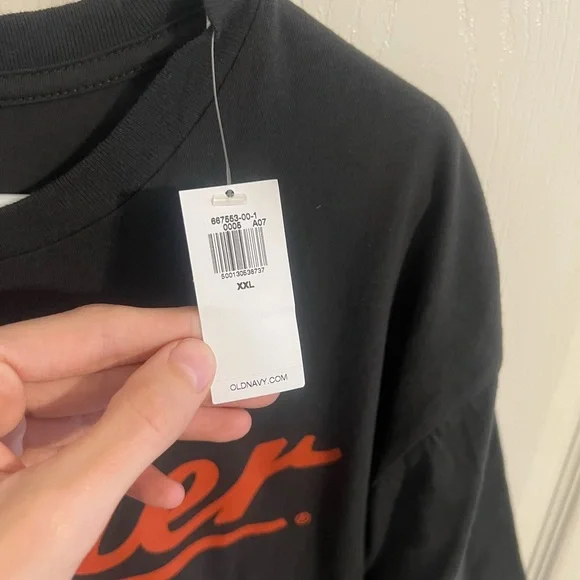 (2) Old Navy Mens 2XL Beer Short Sleeve T- Shirts Miller High Life Corona - Picture 3 of 12